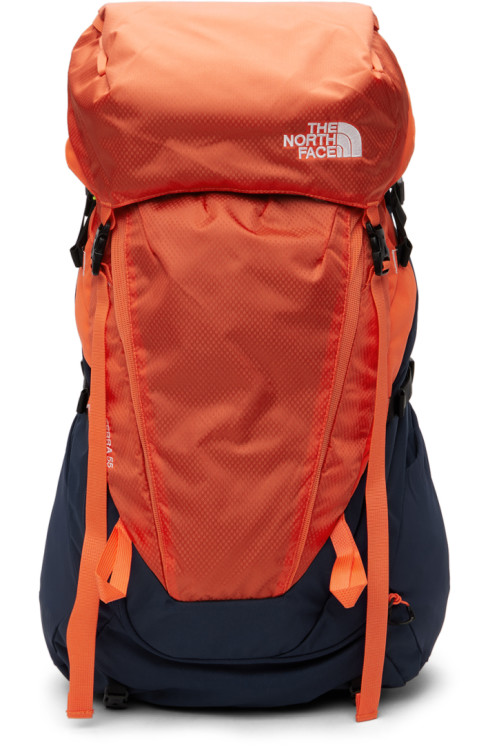 The North Face Kids Kids Orange & Navy Terra 55 Backpack