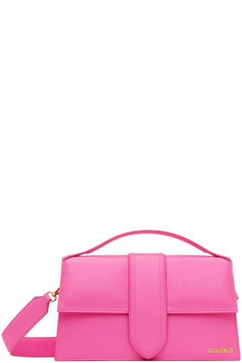 JACQUEMUS Pink Le Bambinou Bag,Neon Pink,image