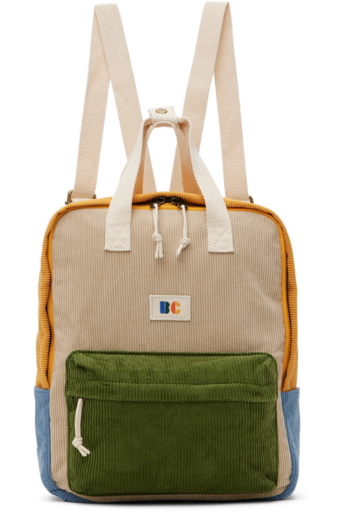 Bobo Choses Kids Multicolor Colorblock Backpack