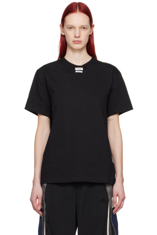 ADER error Black Langle T-Shirt,Noir