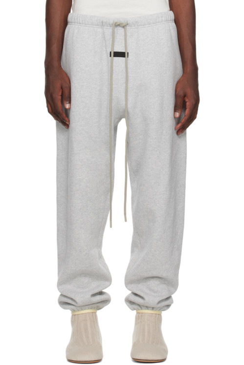 피어오브갓 에센셜 피오갓 에센셜 Fear of God ESSENTIALS Gray Drawstring Sweatpants,Light heather grey, image