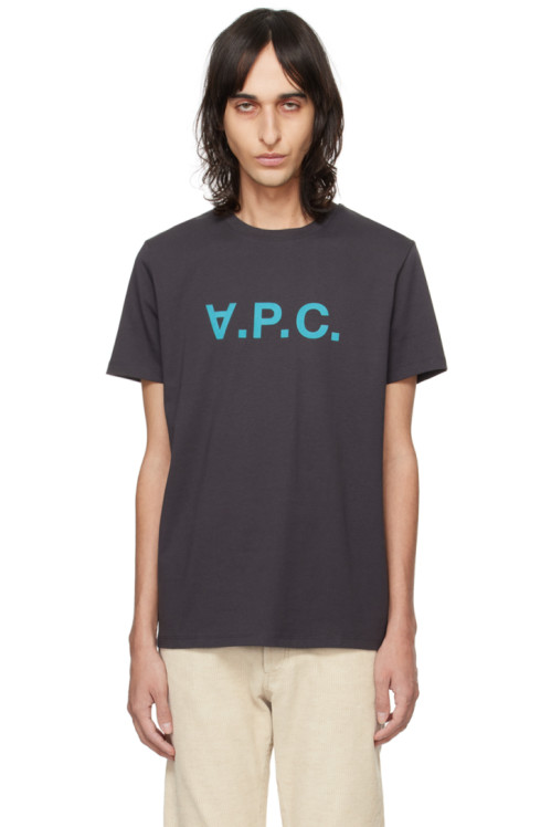 아페쎄 A.P.C. Gray VPC T-Shirt,Anthracite
