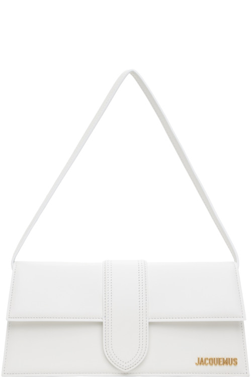 JACQUEMUS White Les Classiques Le Bambino Long Bag,White,image