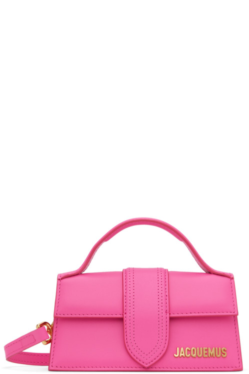 JACQUEMUS Pink Les Classiques Le Bambino Bag,Neon pink,image