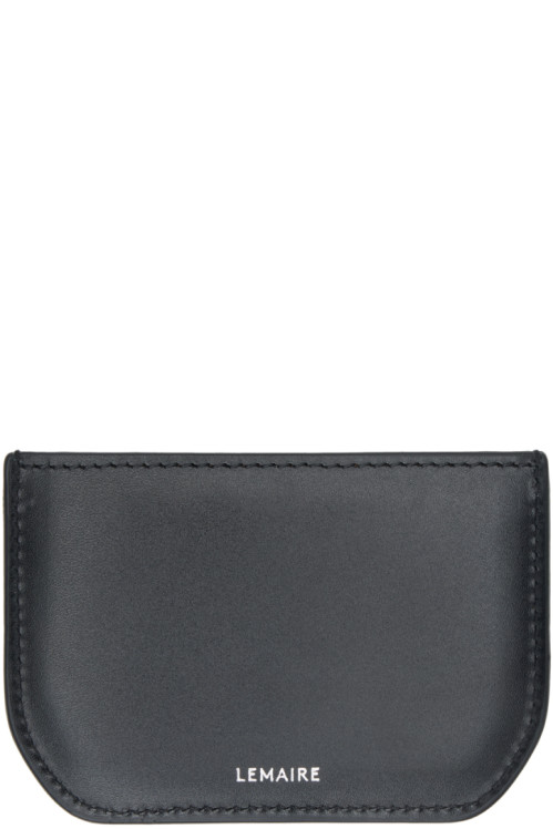 LEMAIRE Black Calepin Card Holder