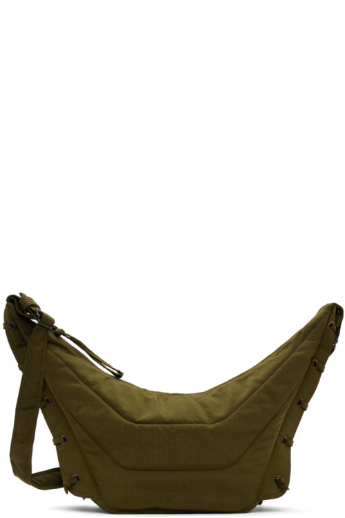LEMAIRE   Khaki Medium Soft Game Bag,Dark tobacco,image