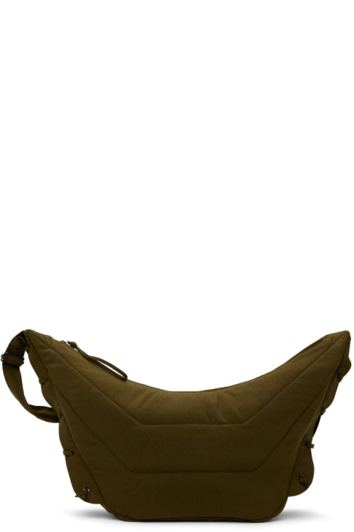 LEMAIRE   Khaki Large Soft Game Bag,Dark tobacco,image