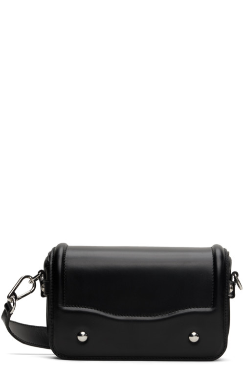 르메르 LEMAIRE Black Mini Ransel Bag,Black, image