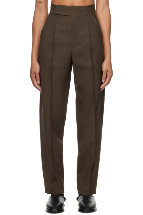 Fear of God Brown Tapered Trousers,Mocha