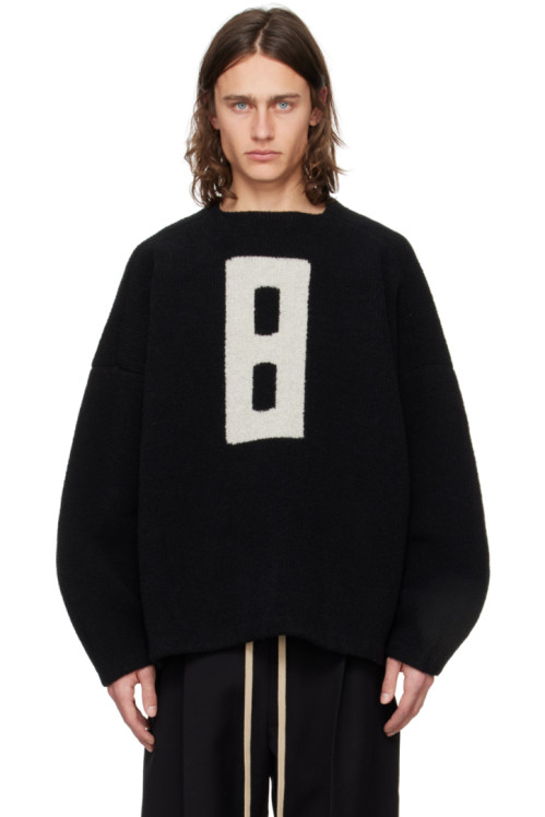 Fear of God Black Jacquard Sweater
