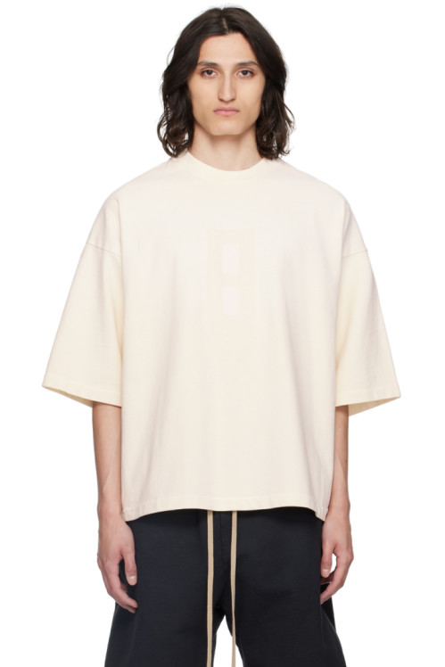 Fear of God Off-White Airbrush 8 T-Shirt,Cream