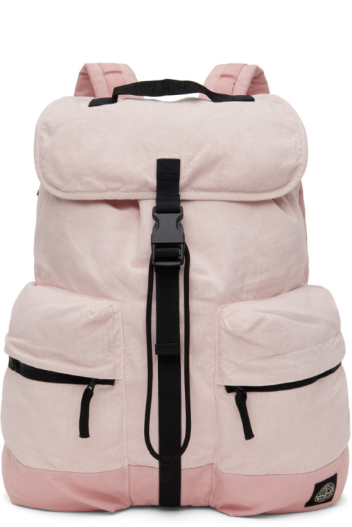 스톤 아일랜드 Stone Island Pink Drawstring Backpack,PinkrnSupplier