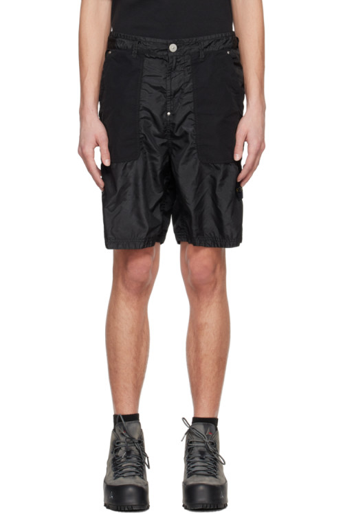 스톤 아일랜드 Stone Island Black Patch Shorts,BlackrnSupplier