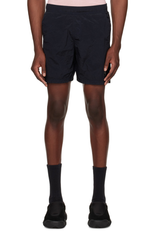 스톤 아일랜드 Stone Island Navy Patch Shorts,Navy bluernSupplier