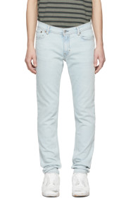 Acne Studios - Blue Blå Konst Light North Jeans