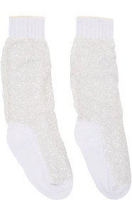 Sacai - Chaussettes blanches Super Spangle