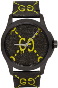 Gucci - Black & Yellow G-Timeless GucciGhost Watch