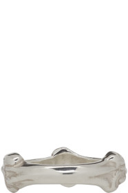TAKAHIROMIYASHITA TheSoloist. - Silver Bone Shaped Band Ring