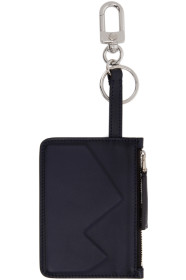 Moncler - Navy Coin Purse Wallet