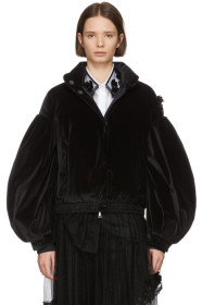 Moncler Genius - 4 Moncler Simone Rocha Black Down Theresa Turtleneck
