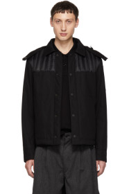 Moncler Genius - Blouson en duvet noir Pike 5 Moncler Craig Green