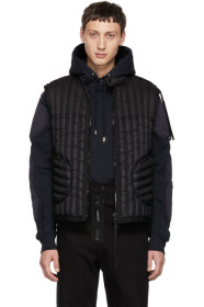 Moncler Genius - 5 Moncler Craig Green Black Down Snook Vest