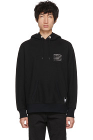 Moncler Genius - 7 Moncler Fragment Hiroshi Fujiwara Black 'Backstage Pass' Hoodie