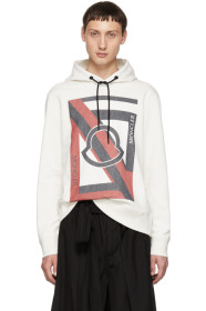 Moncler Genius - 5 Moncler Craig Green White Logo Hoodie