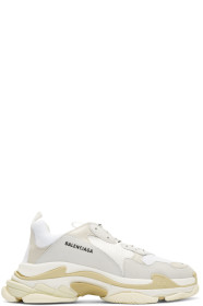 Balenciaga - White Triple S Sneakers