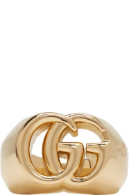 Gucci - Bague en or GG Running