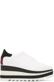 Stella McCartney - White Elyse Platform Oxfords