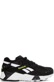 Reebok Classics - ブラック & ホワイト Aztrek スニーカー