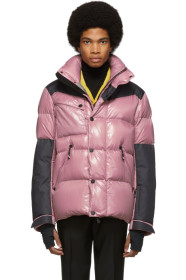 Moncler Grenoble - Pink & Black Down Palu Jacket