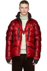 Moncler Grenoble - Red Down Braies Jacket