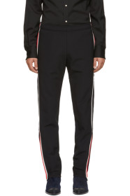 Moncler Grenoble - Black Polaire Technique Windstopper Lounge Pants