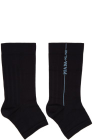 Prada - Black Cut-Out Toe Socks