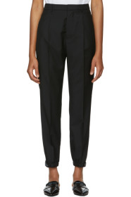 Prada - Black Cropped Trousers
