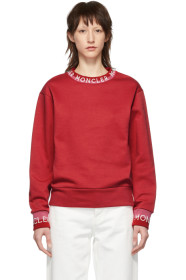 Moncler - Red Logo Sweatshirt