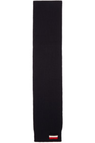 Moncler - Navy Tricot Scarf