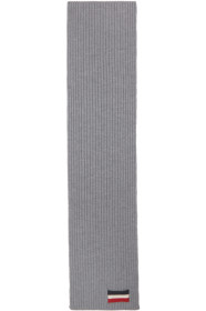 Moncler - Grey Tricot Scarf