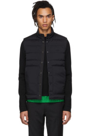 Moncler - 黑色 Merak 羽绒马甲