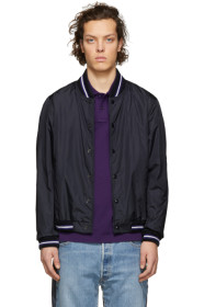 Moncler - 海军蓝 Dubost 飞行员夹克