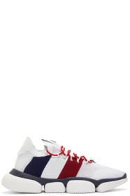 Moncler - Baskets blanches Bubble