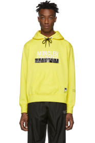 Moncler Genius - 7 Moncler Hiroshi Fujiwara Yellow Logo Hoodie