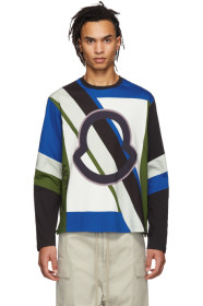 Moncler Genius - 5 Moncler Craig Green 多色徽标长袖 T 恤