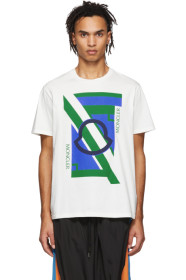 Moncler Genius - 5 Moncler Craig Green 白色徽标 T 恤