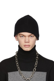 Random Identities - Black Cashmere Beanie
