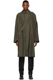 Random Identities - Bronze Satin Overcoat