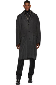 Random Identities - Grey Blanket Coat