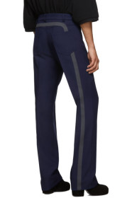 Random Identities - Navy Officer Five-Pocket Trousers